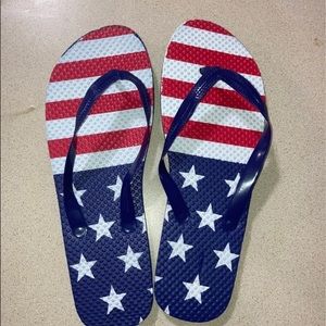 Flip-Flops American flag
